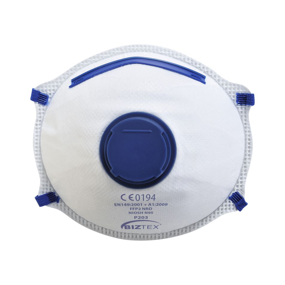 P203 FFP2 Valved Dolomite Respirator  P203 FFP2 Valved Dolomite Respirator